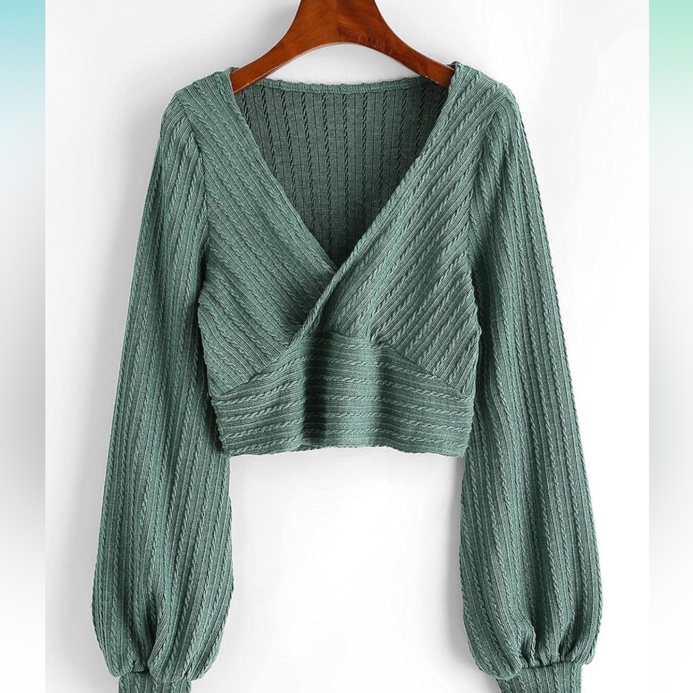 ZAFUL Women's Ribbed Cropped Knitwear